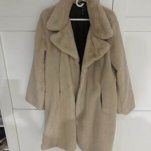 Brand New faux fur coat